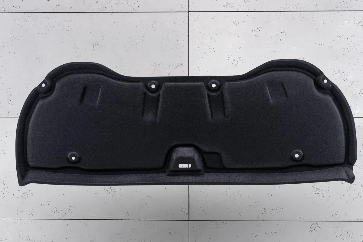 GEPCO Dämmmatte Motorhaube Motorhaubendämmung Motorraumdämmung mit Clips kompatibel mit TOYOTA AVENSIS III T27 2008-2015 SEDAN, KOMBI vor dem zweiten Facelift 5334105040