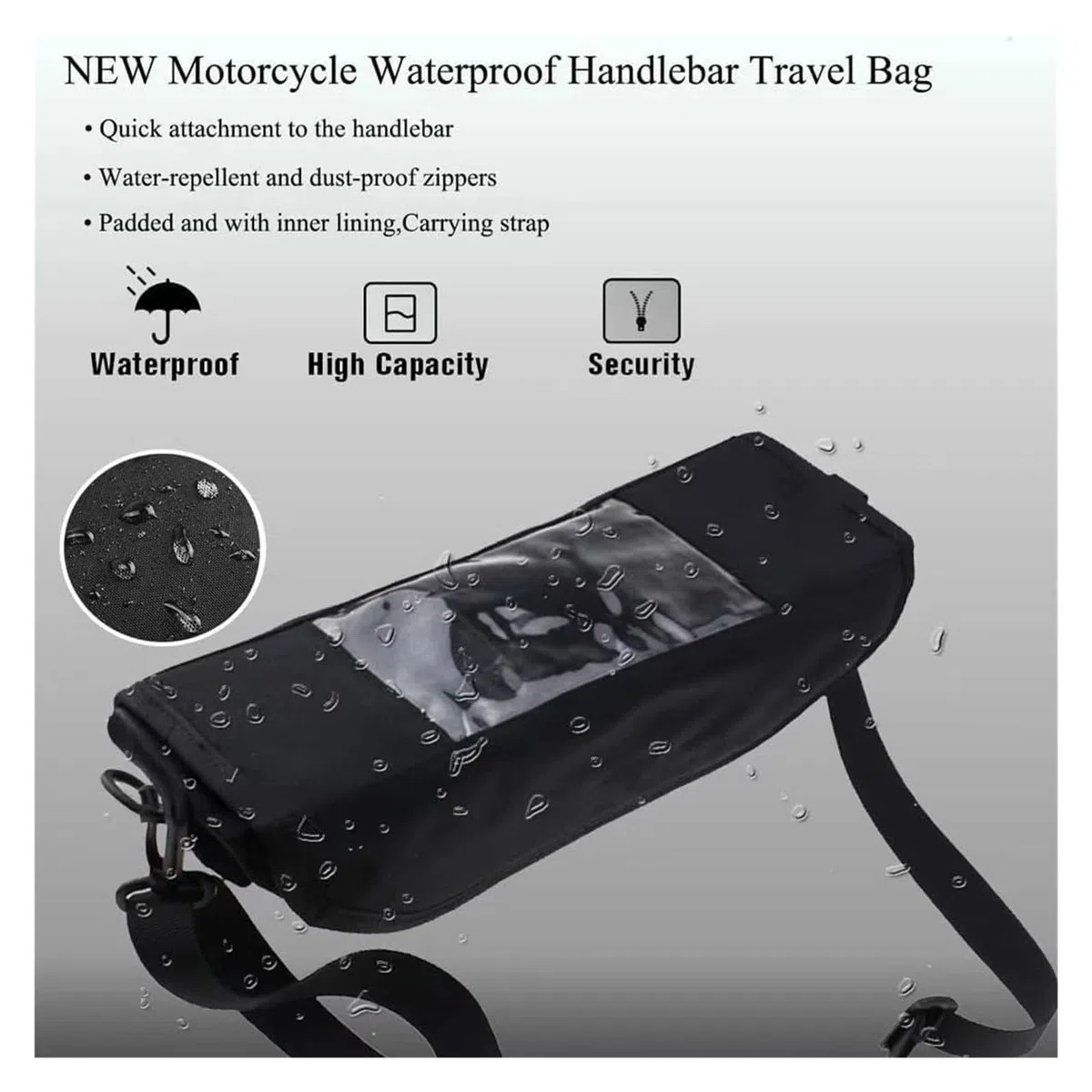 Motorrad Grifftasche Navigationstasche Für BM@&W R1250GS R1200GS R 1250 1200 GS Adventure ADV Motorradzubehör: wasserdichte Lenkertasche Mit Stauraum Und Navigationsfunktion(R1250GS)