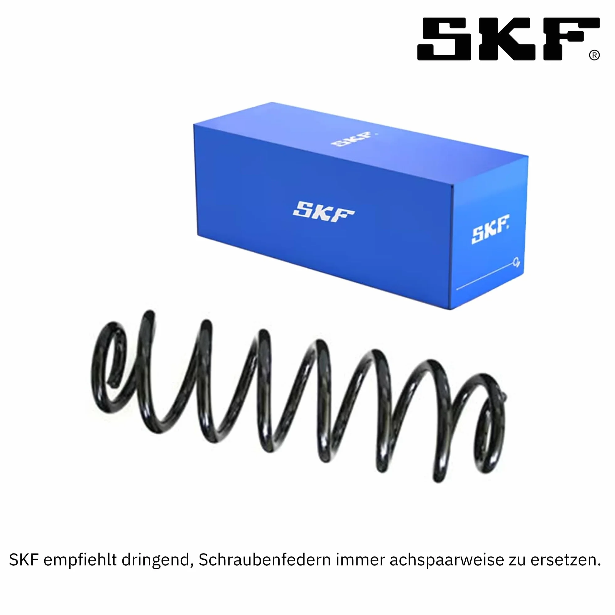 SKF Fahrwerksfeder VKDL 37011 Position Hinterachse Außendurchmesser 150 mm Höhe 423 mm Länge 156 mm Breite 156 mm - OE Qualität