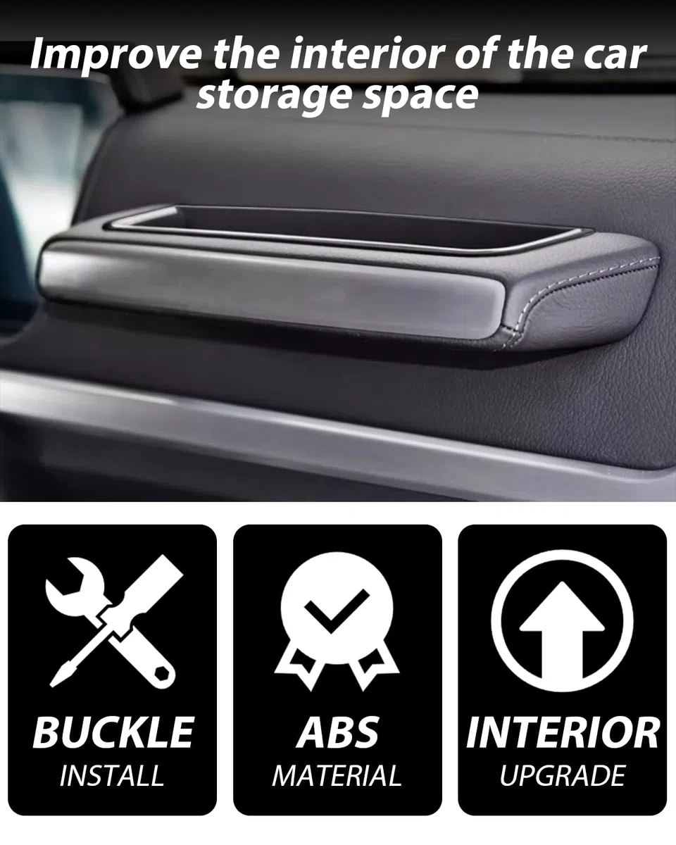 Beifahrer Ablagebox Griff Ablagebox Tablett Ablage Zubehör links Fahrer für Mercedes G Wagon W463A W464 G-Klasse G350D G400D G500 G550 G63 2019-2024