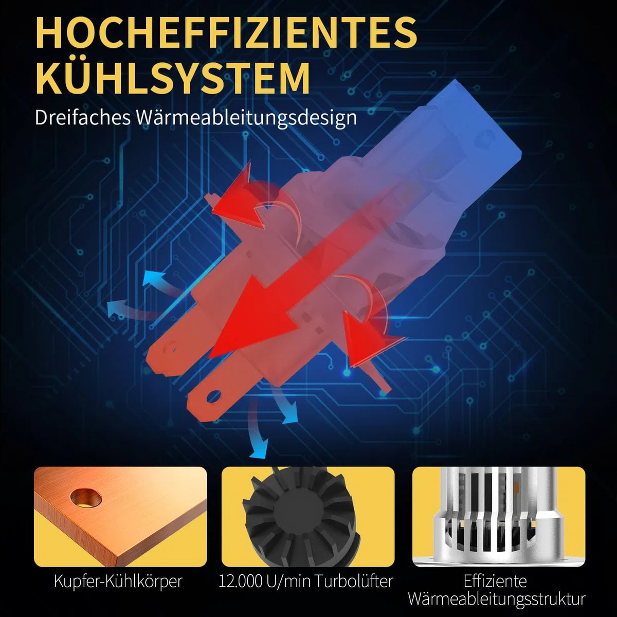 H4 Halogen Auto Lampe 12V 60W – Extra Helle H4 Scheinwerferlampe mit Zulassung & E-Prüfzeichen – 5500K Weißes Licht für maximale Sichtbarkeit bei Nacht – langlebige Birne, 2 Stück