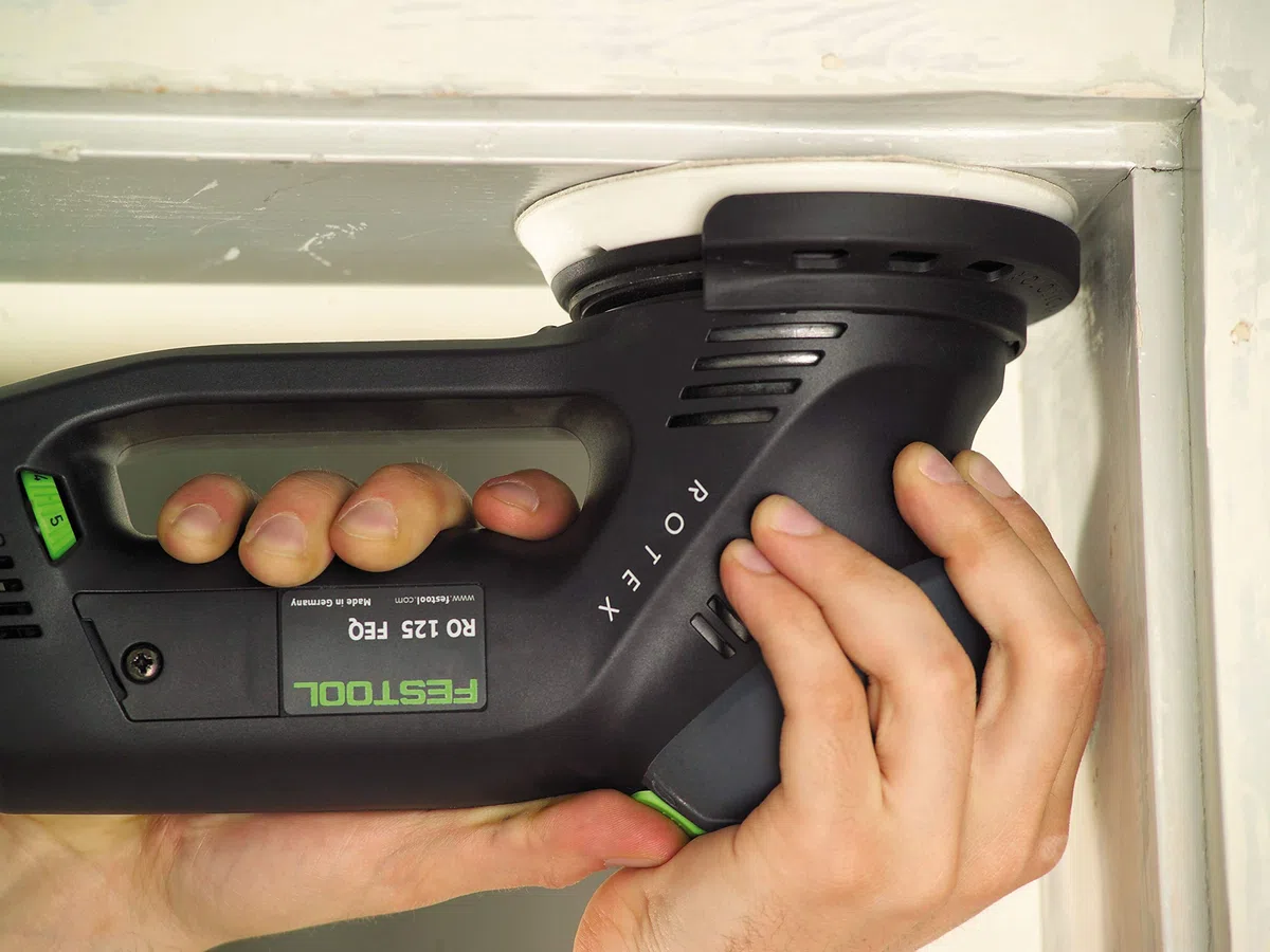 Festool Schleifmittel Granat D125 P120 GR - 50 Stück Schleifscheiben | Ideal für VOC-Lacke und härteste Untergründe - Universalschleifmittel mit Keramik und Aluminiumoxid für staubfreies Arbeiten