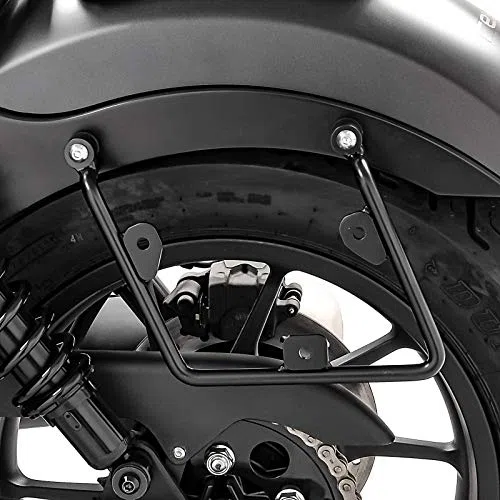 Set 2X Seitenkoffern mit Halter kompatibel mit Honda Rebel 500 CMX 17-25 Nevada