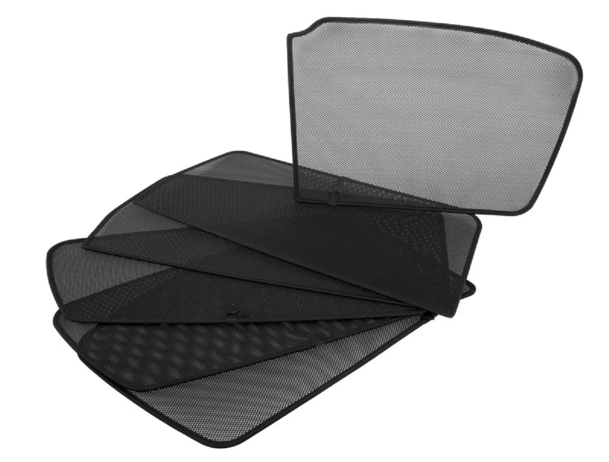Fahrzeugspezifische Sonnenschutz Blenden passend für Fiat 500L und 500L Trekking/Cross ab 2012 Komplett-Set AZ17000601