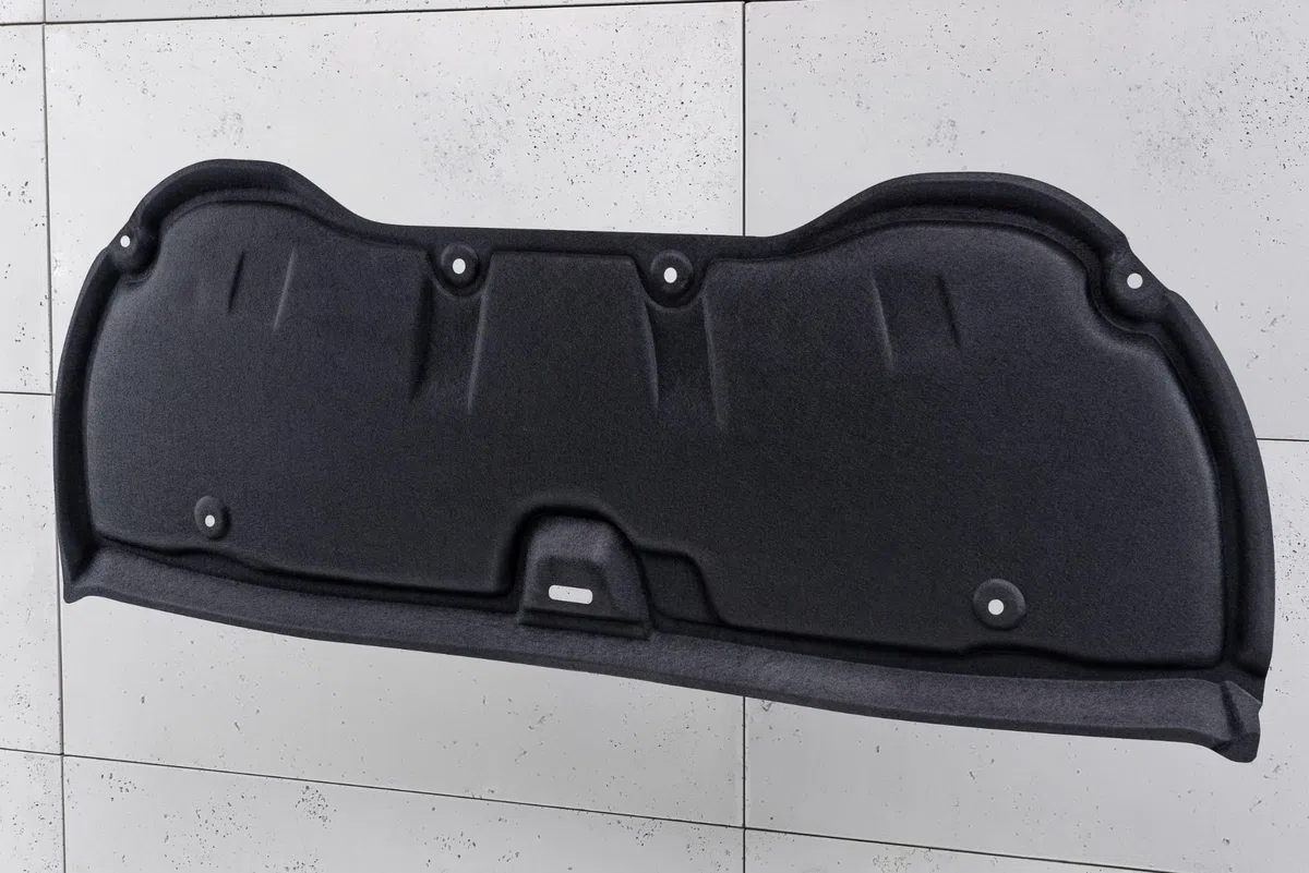 GEPCO Dämmmatte Motorhaube Motorhaubendämmung Motorraumdämmung mit Clips kompatibel mit TOYOTA AVENSIS III T27 2008-2015 SEDAN, KOMBI vor dem zweiten Facelift 5334105040