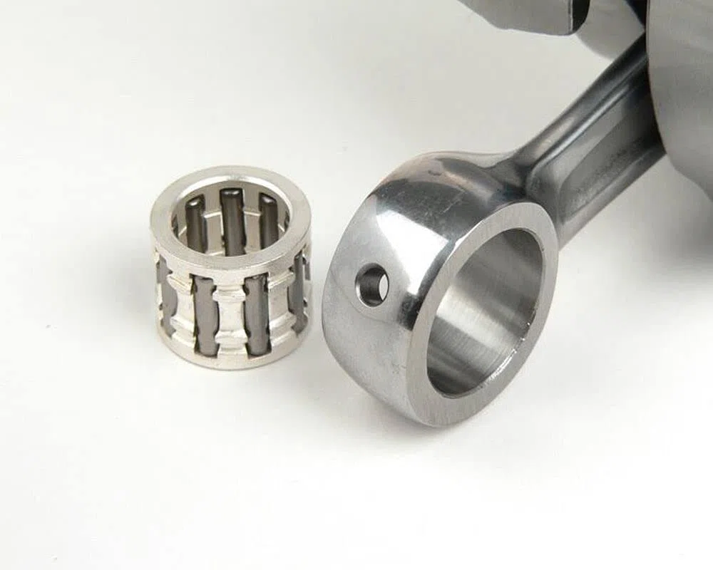 BGM Kurbelwelle Racing Drehschieber, 20mm Konus, kompatibel für Vespa PK50 XL Ersatz Rennwelle