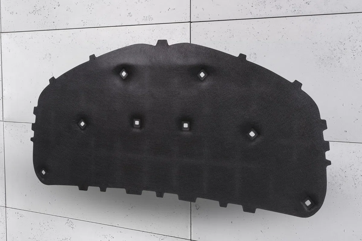 GEPCO Motorhaubendämmung Motorraumdämmmatte Dämmmatte Motorhaube mit Clips kompatibel mit VW GOLF PLUS V/VI 2004–2014 5M0863835