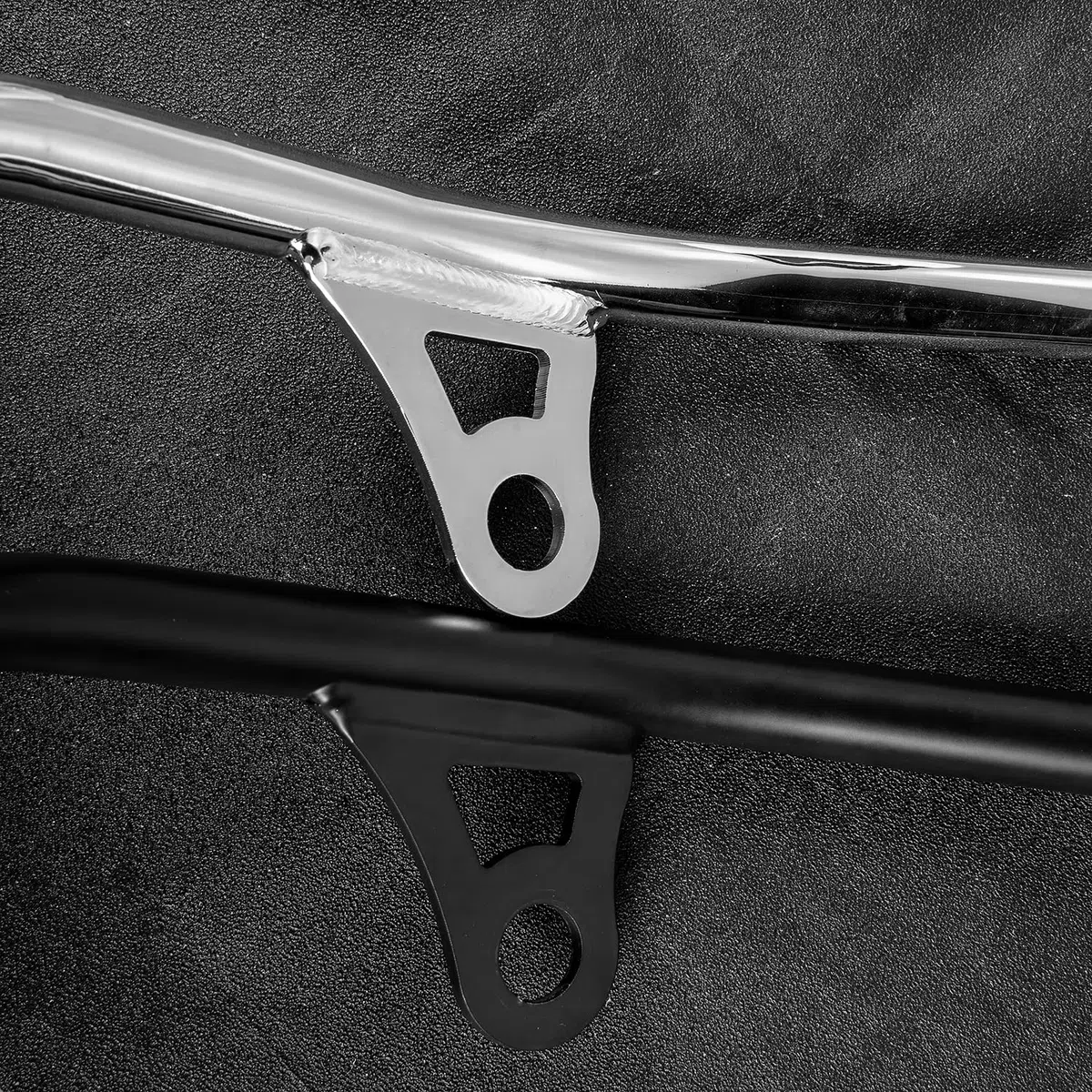 Neue Z900RS Beifahrersitz Hand Haltegriff Schiene Heckgriff Halterung Sozius Armlehne für Z900 RS Z 900 RS Z-900-RS 2018 2019 2020 2021 2022 2023 Motorrad Gepäckstütze hinten (Chrom)