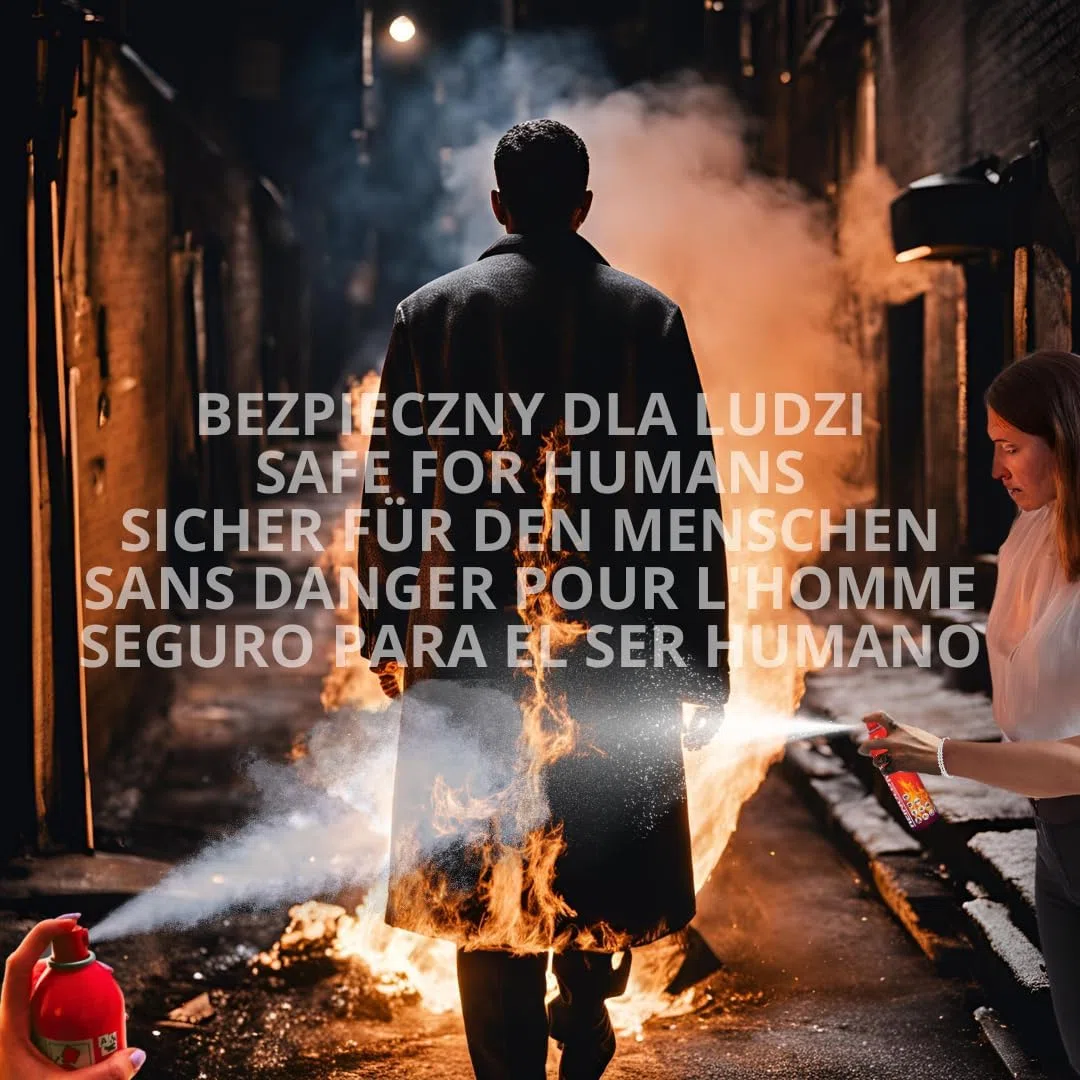 2X 750g Feuerlöschspray ohne Fluor | Hautfreundlicher Feuerlöscher Schaum für Brände A F & E bis 1000 V | Mini Feuerlöscher Auto - Feuerlöscher Haushalt, Auto Feuerlöscher Klein
