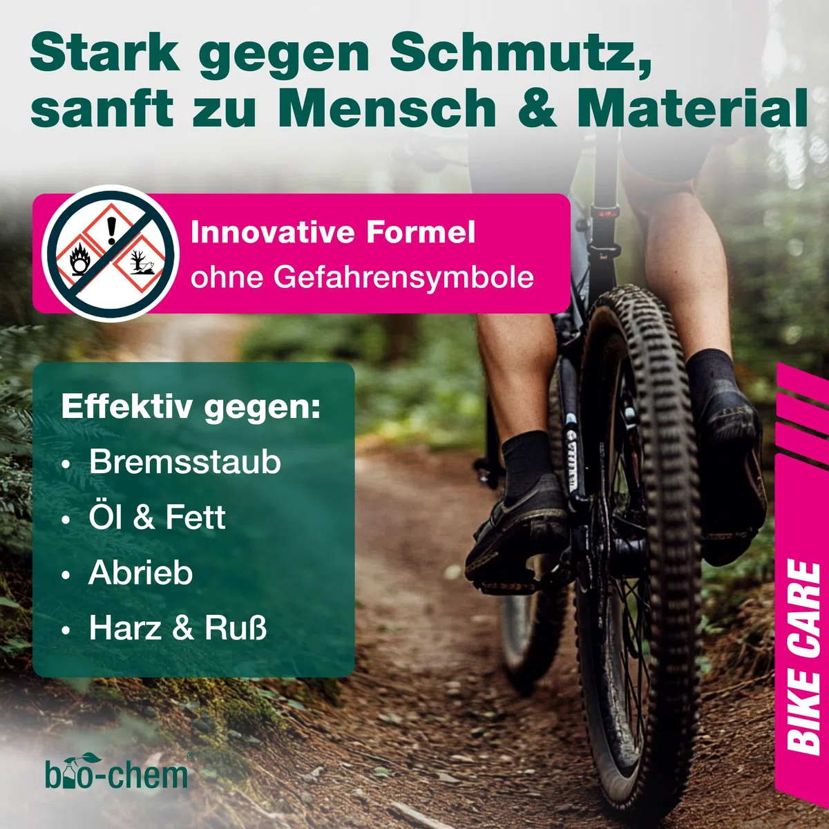 bio-chem Bremsenreiniger Spray 5L für Auto & Fahrrad | Entfetter für Scheibenbremsen | auch als Kettenreiniger, Motorreiniger und Fettlöser