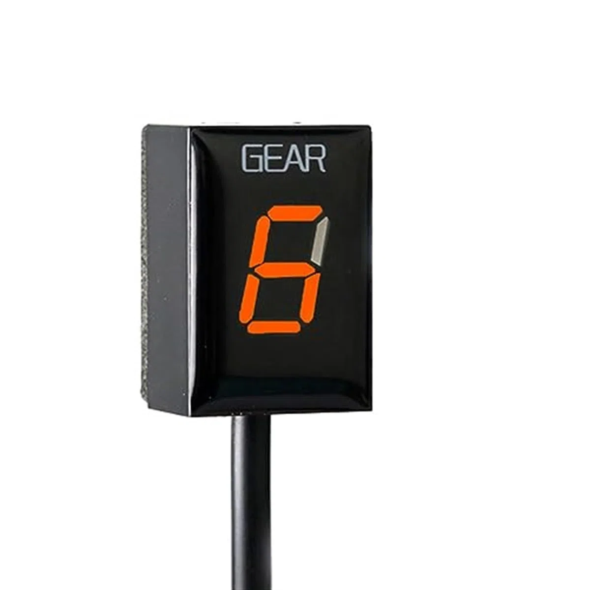 Motorradzubehör Ganganzeige, for VN900 VN 900 2006 2007–2010, LICHT 1–6 Ganganzeige, Geschwindigkeitsanzeige Gangwechselanzeige(BLACK Orange)
