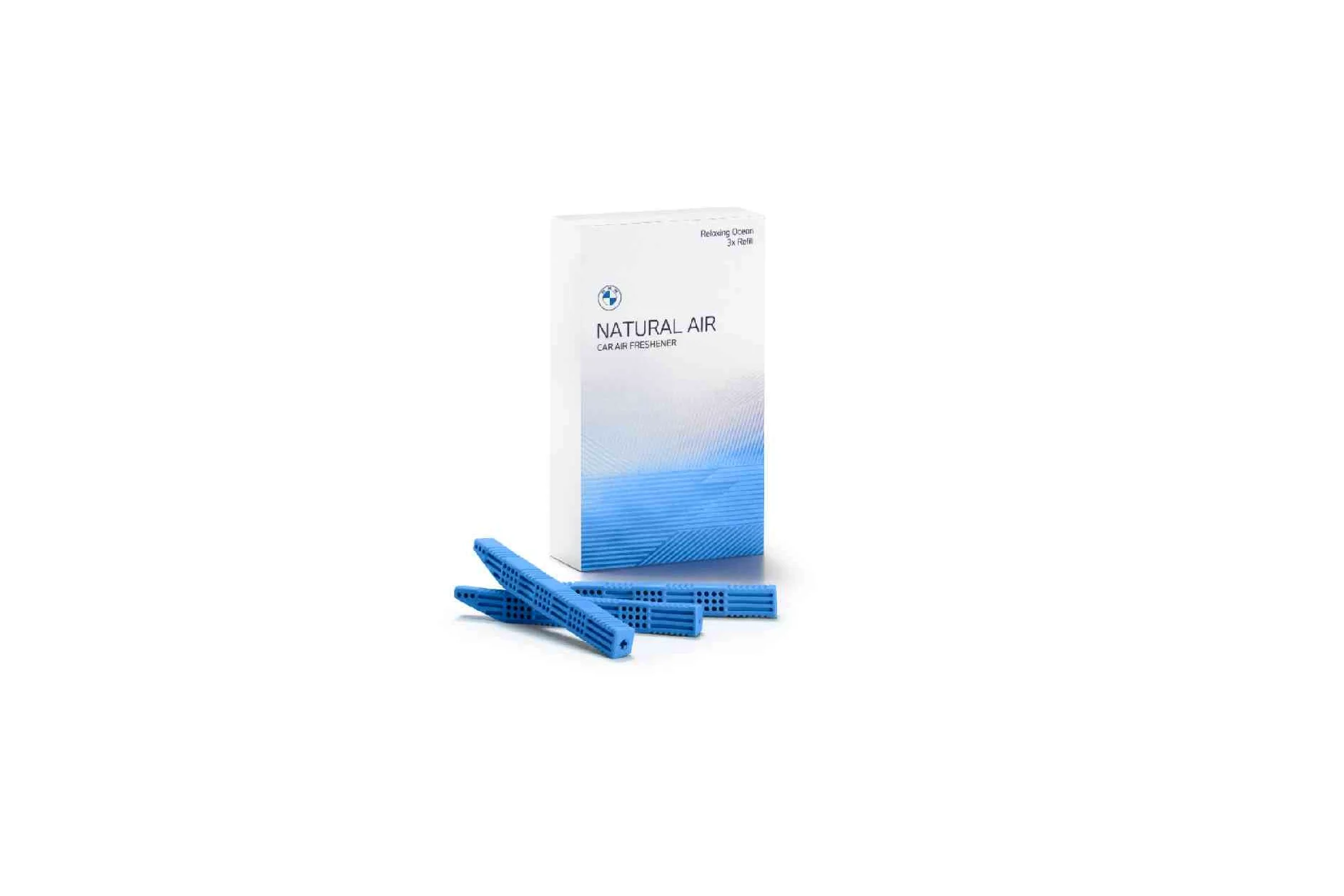 BMW Innenraumduft Geschenkset 7x Original Duftsorten: Clear Mountain Freshness, Clear Skyline, Tropical Forest, Endless Desert, Forest Air, Mountain View & Relaxing Ocean + Einkaufschip