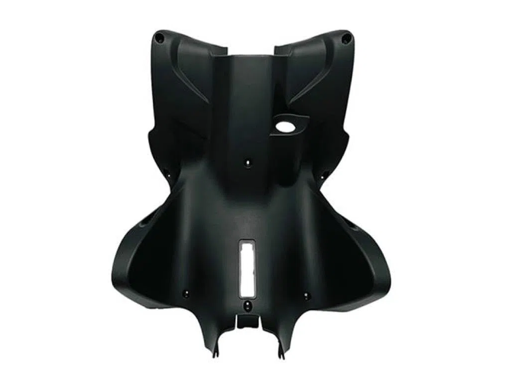 Beinschild Verkleidung schwarz passend für Yamaha Aerox & MBK Nitro 50 (1999-2017)