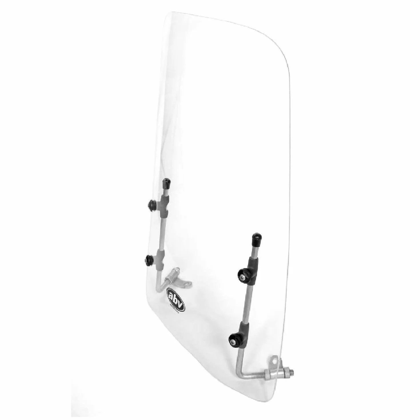 UZMAN -Universal Windschild Windschutz Windabweiser Windschutzscheibe Windschutzglas Moped/Mofa/Scooter/Quad/Roller Anbauteile Zubehör (HOCH)