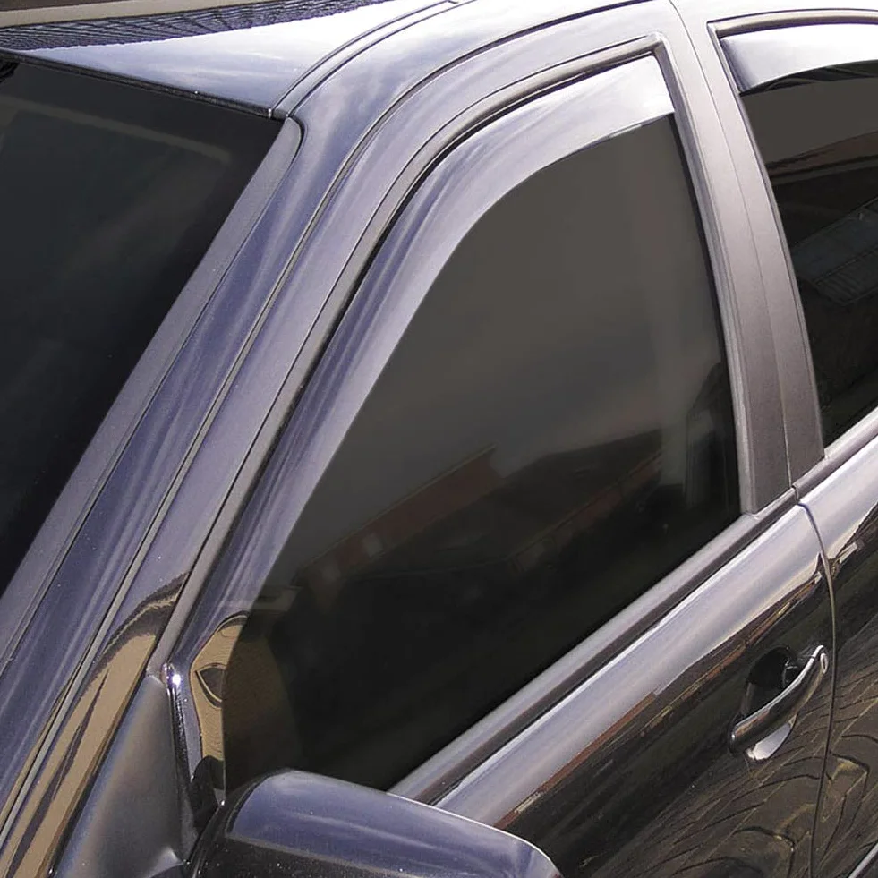 ClimAir Windabweiser Schwarz kompatibel mit Volkswagen Caddy V/1K 2/4-türer 2015-2020