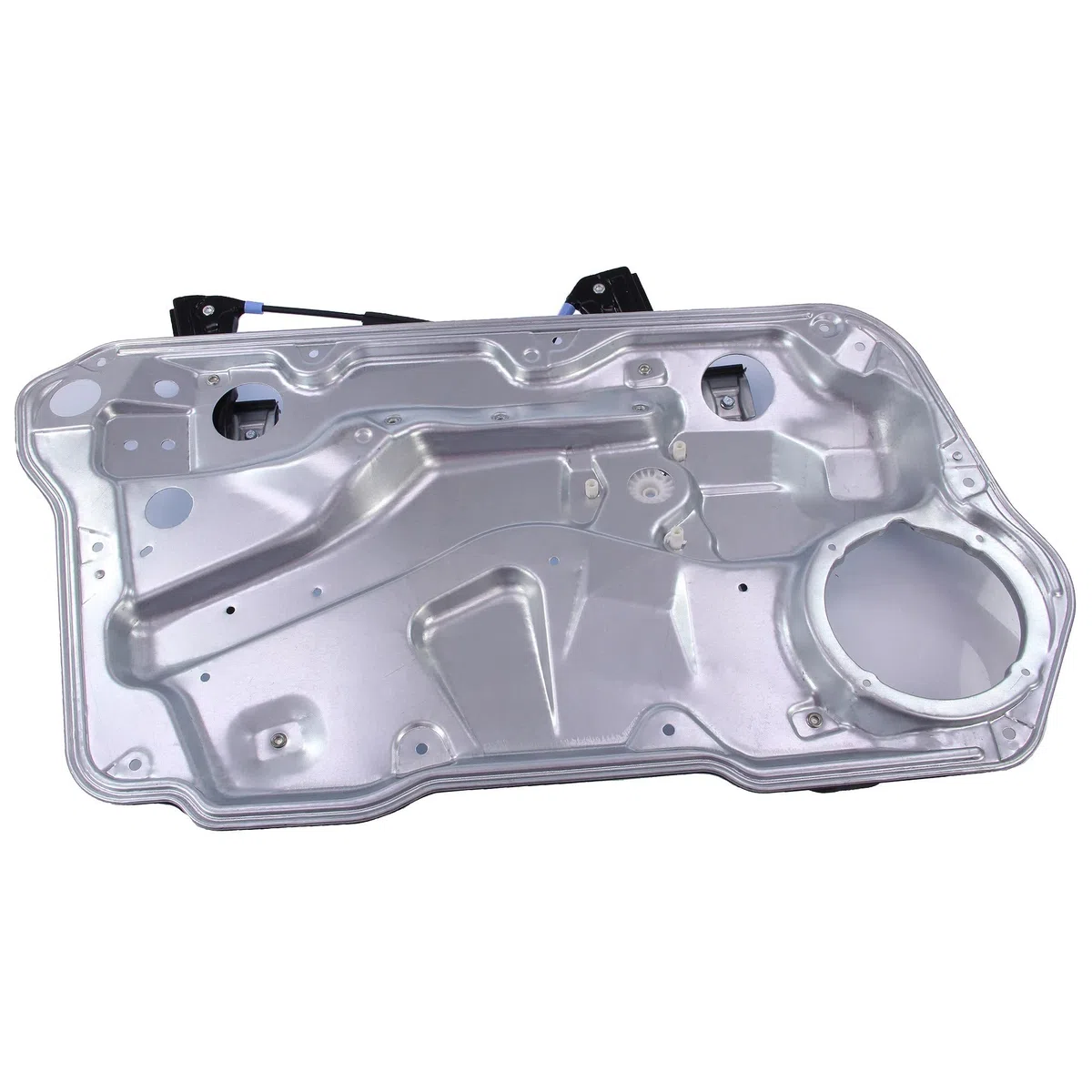 BESTPRICE 1x Fensterheber vorne links elektrisch ohne Elektromotor mit Anschraubplatte Kompatibel mit VW BORA I (1J2), BORA Variant (1J6), GOLF 4 (1J1), GOLF 4 Variant (1J5)