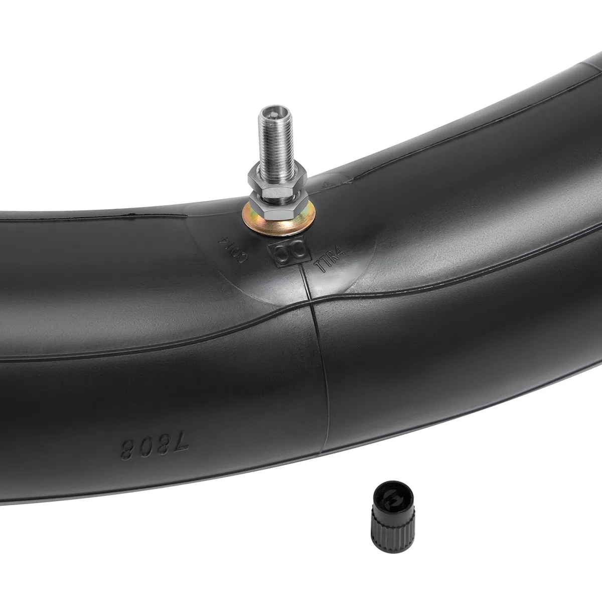 2 Stück 2.75/3.00-19（70/100-19） Motorrad Schläuche TR4 Gerades Ventil Hochleistungs-Butylkautschuk-Motorrad-Innenschläuche, kompatibel mit 2.75-19 3.00-19 Dirt-/Mini-Pit-Bike Vorder-/Hinterradreifen