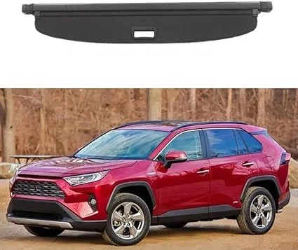 Versenkbare Kofferraumabdeckungen, für Toyota RAV4 RAV 4 XA50 MK5 2024 2023 2019 2020， Kofferraum Ablagefläche Abdeckungen Privatsphäre Car Styling Zubehör