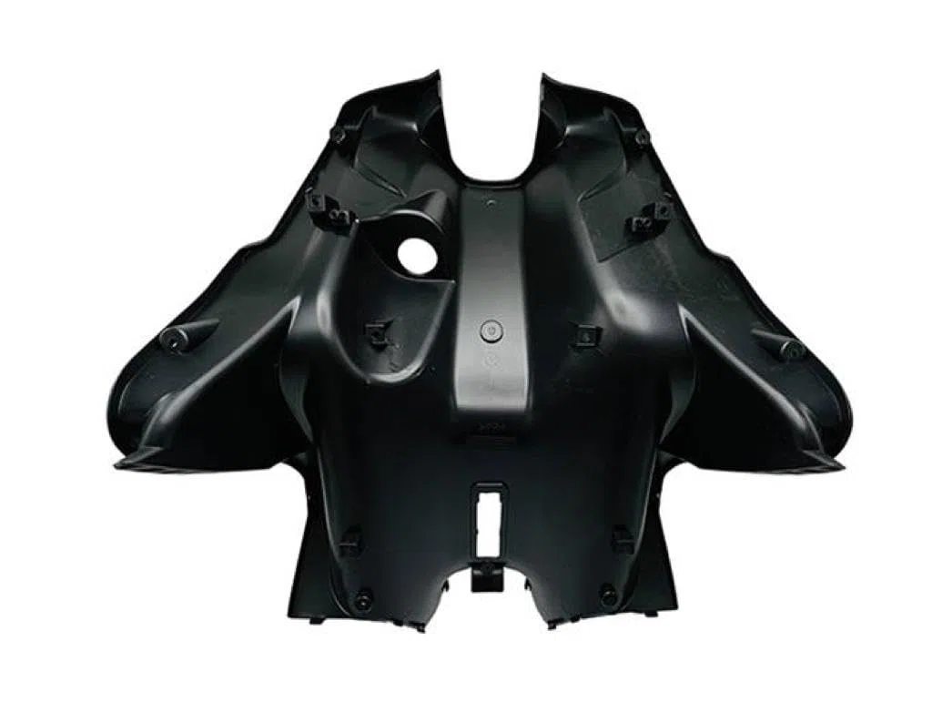 Beinschild Verkleidung schwarz passend für Yamaha Aerox & MBK Nitro 50 (1999-2017)