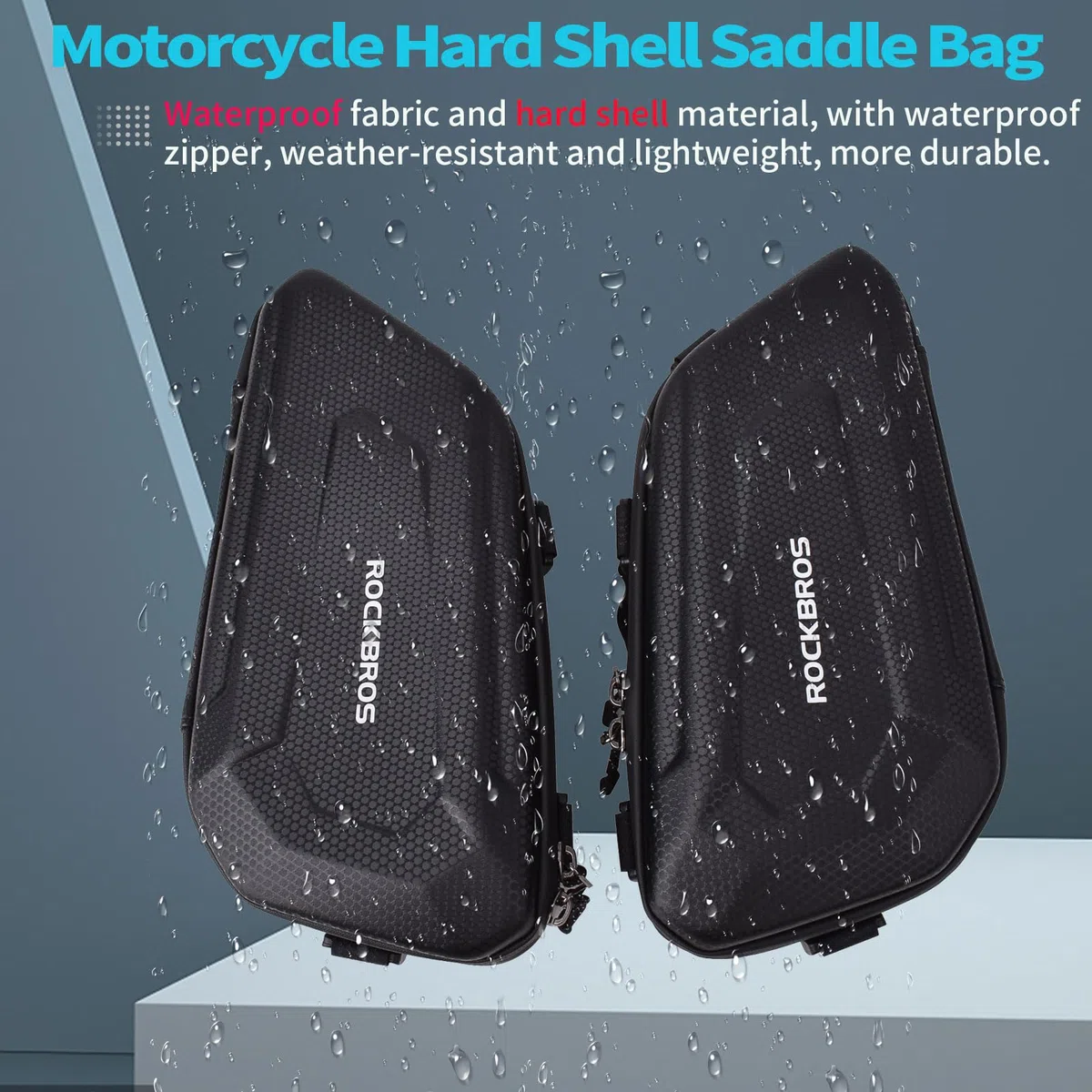 Motorrad Universa Tasche Seitlich Rebel Taschen Kleine Satteltasche Wasserfeste,Taschen Rahmen werkzeugtasche klein for Rebel 500/1100/CL500/CL300/CL250/SCL500 Alle Jahre (1 Paar)