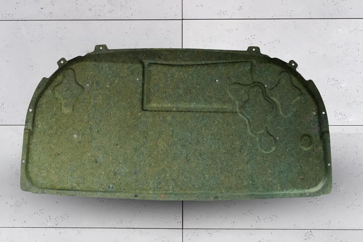 GEPCO Dämmmatte Motorhaube Motorhaubendämmung Motorraumdämmung mit Clips kompatibel mit OPEL ASTRA H 2004-2014 13114637