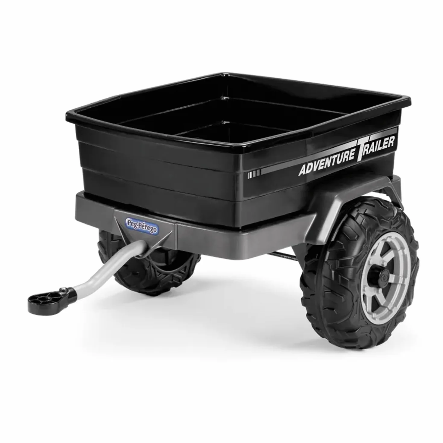 PEG Adventure Trailer Anhänger für Elektro-Geländewagen Gaucho und Polaris, Tragfähigkeit 30 kg, Geländegängige Räder, ab 2 Jahren