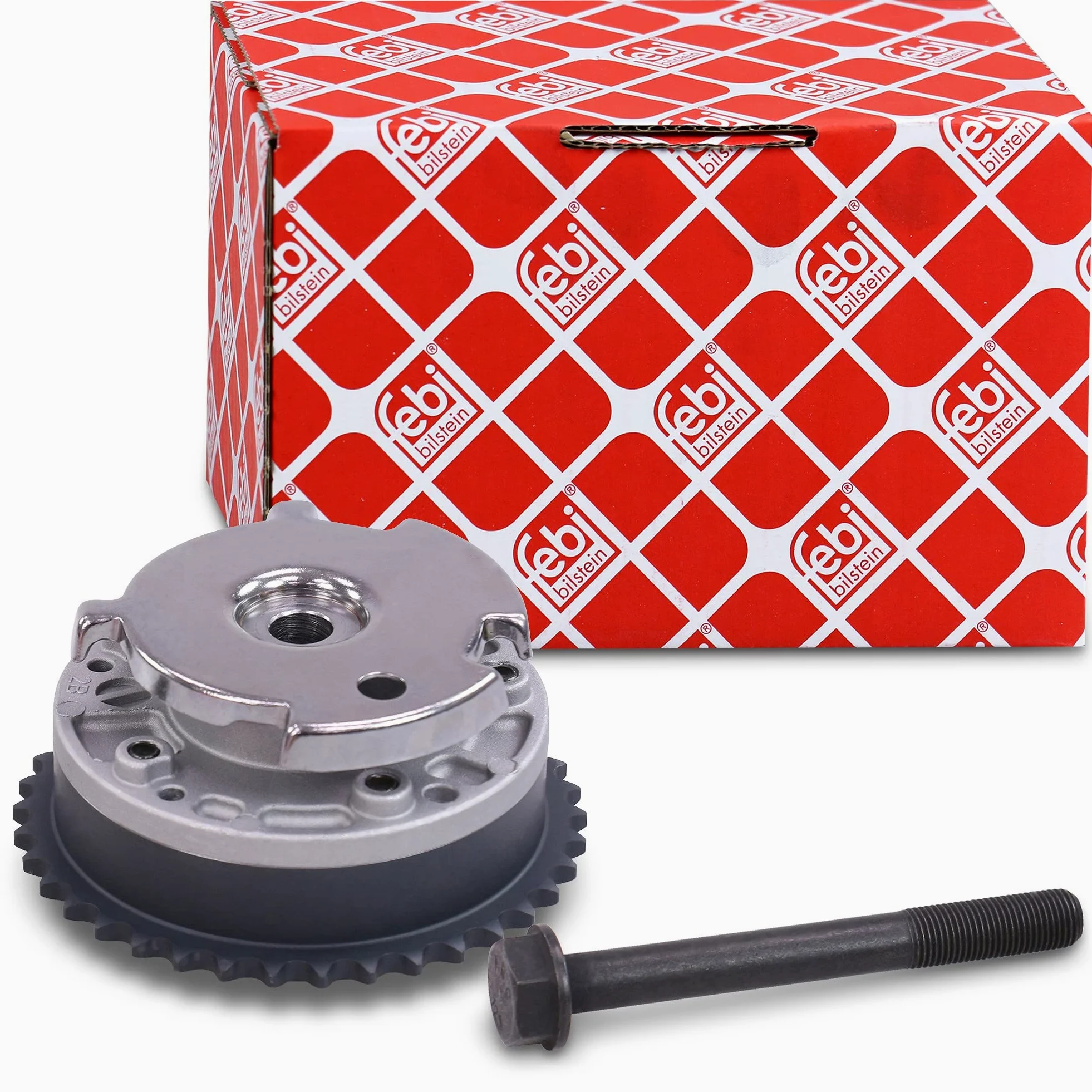 febi bilstein 47571 Nockenwellenversteller mit Schraube (Einlassseite)