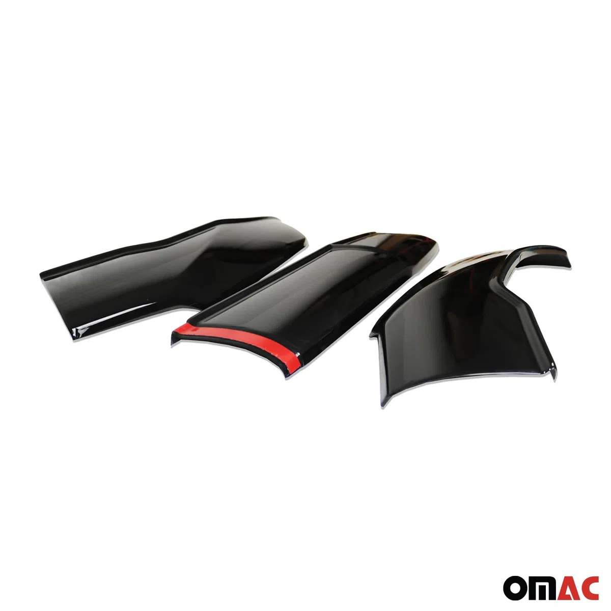 OMAC Motorhaube Deflektor Steinschlagschutz kompatibel mit Mercedes Sprinter W907 2018-2026 3tlg