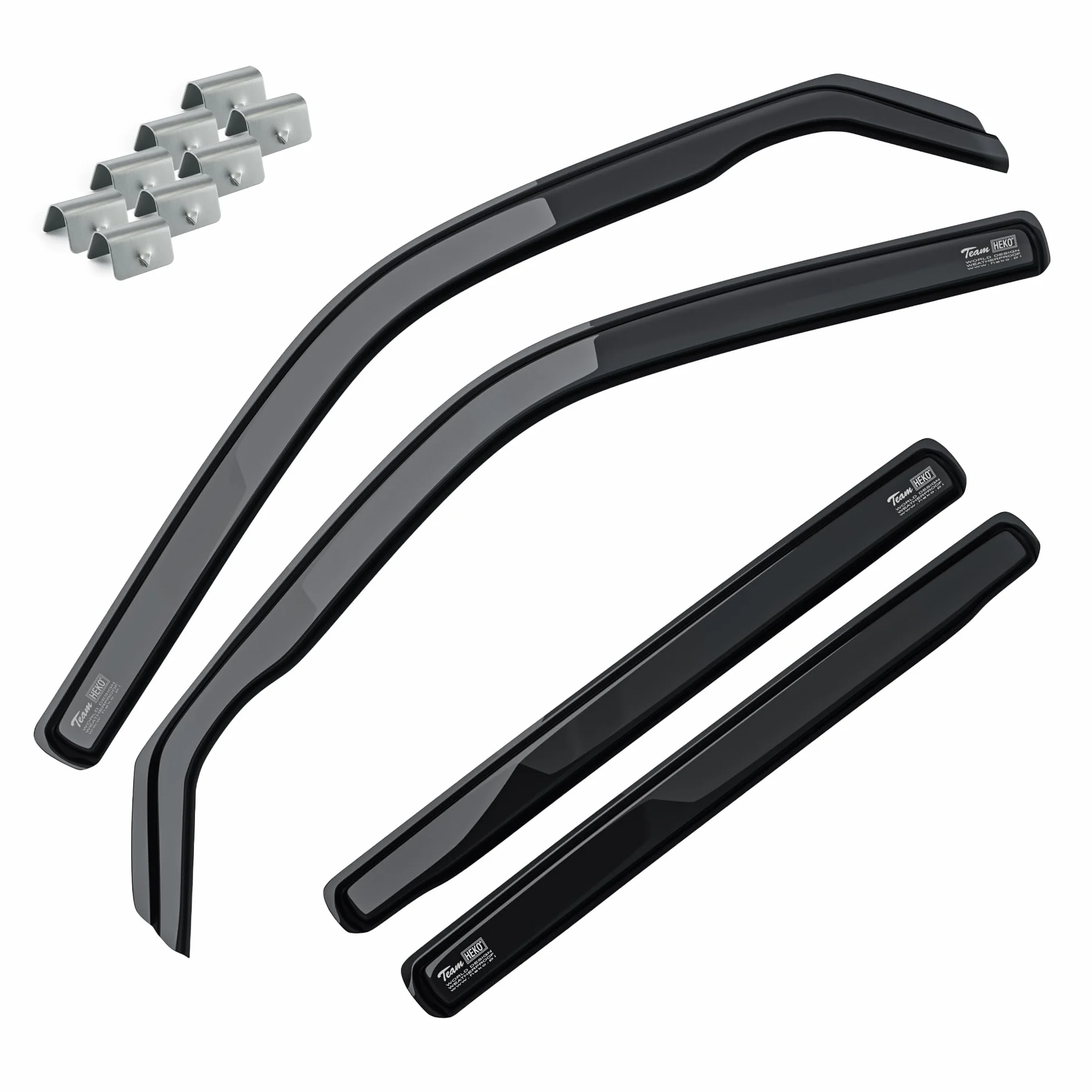 MOTOS Windabweiser für HYUNDAI i30 III N ab 2017, Langlebig, Robust, Leichte Installation