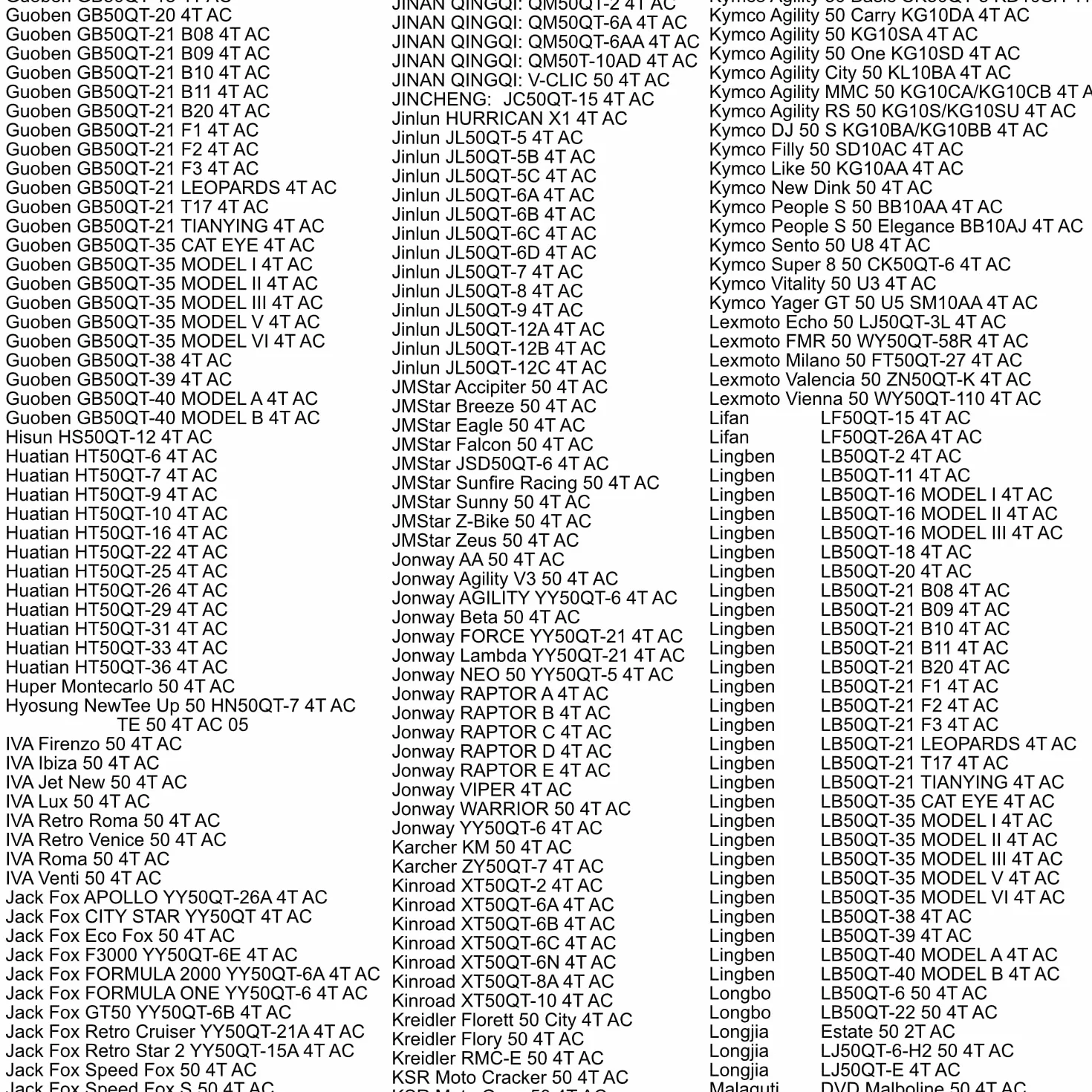 Area1 Ersatz Zylinder GY6 50ccm 4-Takt 139QMB/QMA. Kompatibel mit Speedfight 3 4 BT49QT RS Sym AGM Explorer Flech Tech Yiying Wangye Zhej
