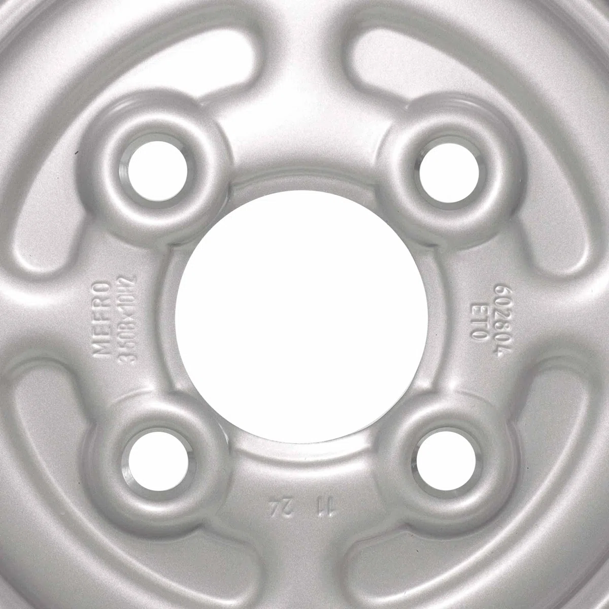 The Drive | 2x Komplettrad 5.00-10 79N TL M+S für kleine Pkw-Anhänger | Felge 3,50x10 ET0 / ML60 – Lochkreis 4x100 | Tragkraft je 437kg – max. 140 km/h | mit Felge