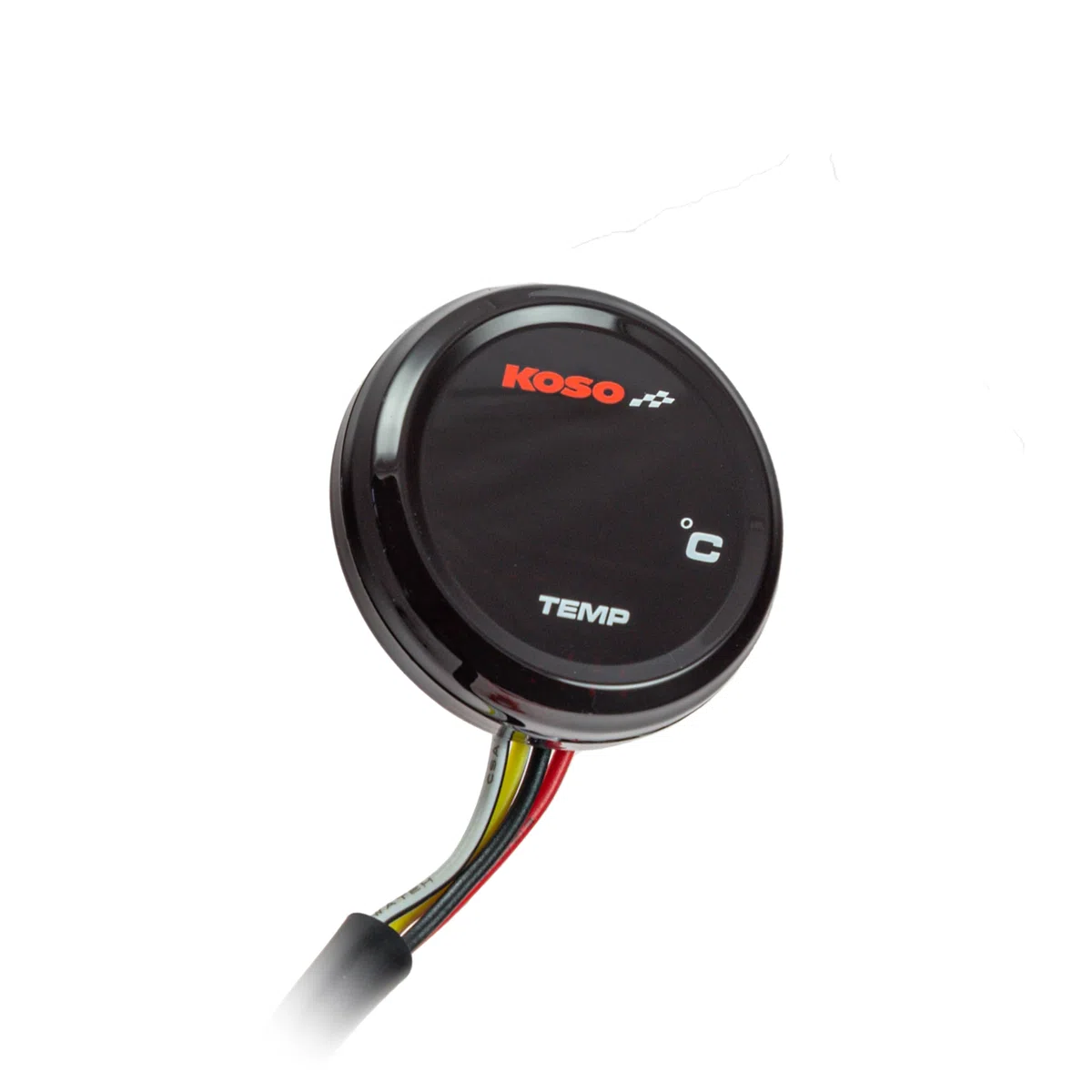 KOSO 10007187 Universal Motorrad Coin Thermometer Öl-Wasser-Temperatur Roller Quad