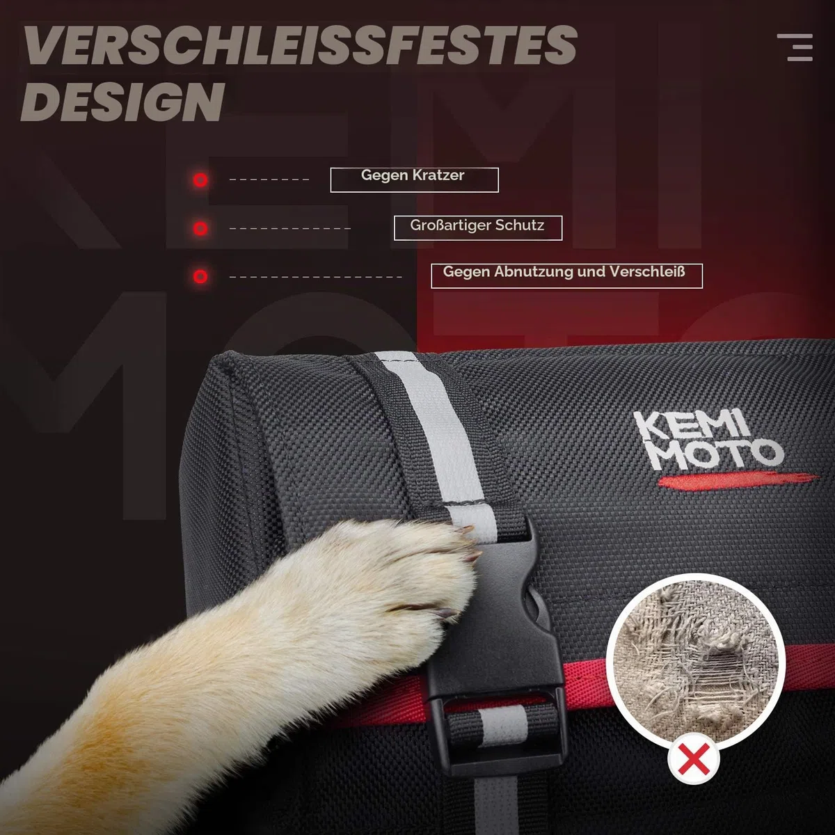 KEMIMOTO ATV-Kotflügeltasche, 130% größer, wasserdichte hintere Aufbewahrungstasche, Getränkehalter, abnehmbar, für Polaris, Sportsman, Scrambler, FourTrax, Can Am, Grizzly, Cfmoto, Kawasaki