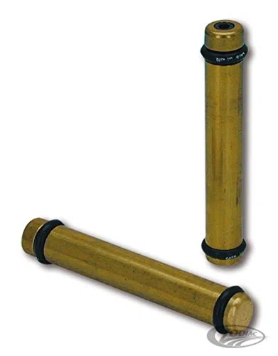 Zodiac 1" (25mm) Lenkergewichte Vibrationsdämpfer für Cruiser, Motorradzubehör, Messing, Paarweise verkauft, 135mm, 300g