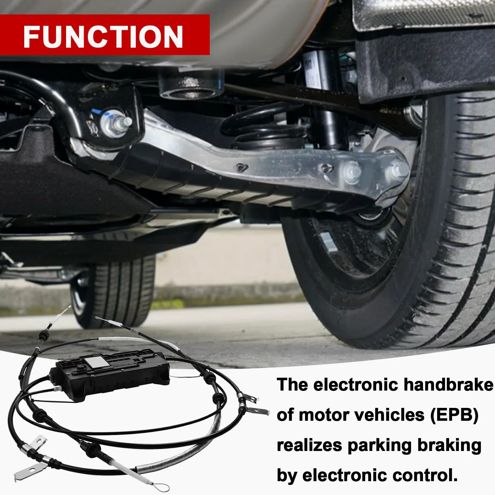 EPB Feststellbremse Park BremseModul Elektrisches Parkbremsmodul Passend für Sport L320 2.7D 3.6D 4.2 2005-2013 Autozubehör Teil# LR019223 SNF500025 SNF500026