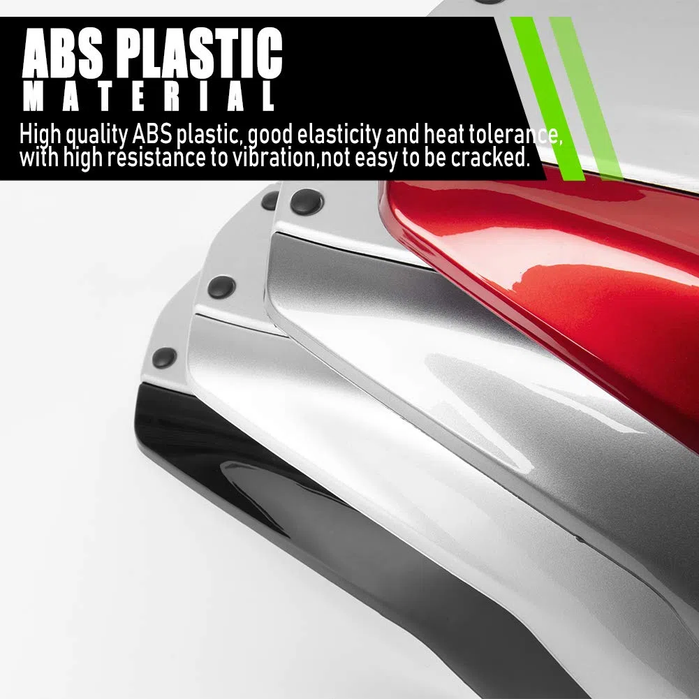 Motorrad Hinten Soziussitz Race Solo Sitzhaube Abdeckung Hart ABS Verkleidung Heckteil für CB1000R CB 1000 R CB 1000R Zubehör 2018 2019 2020 2021 2022 2023 (Silber + Schwarz)