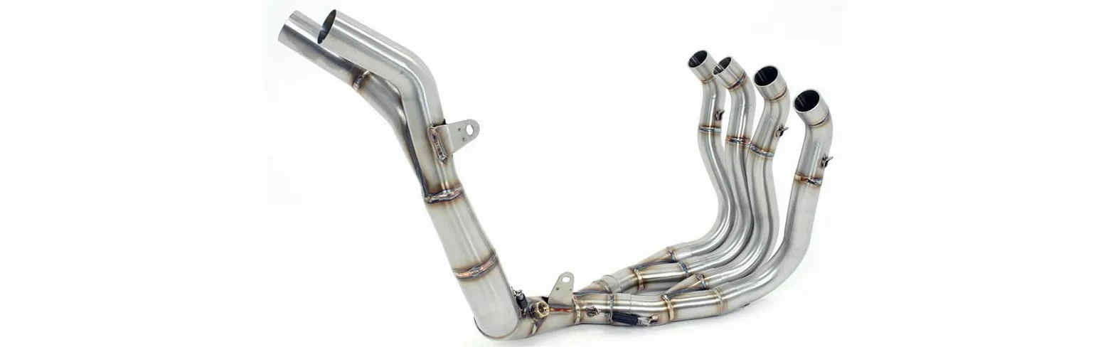 YAMAHA TRACER 9 '21 HOMOLOGATED CATALYTIC STAINLESS STEEL COLLECTOR LOW VERSION