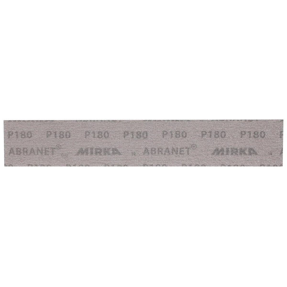 Mirka Abranet Netz-Schleifstreifen 70x420 mm Klett/Korn P180 / 50 Stk/zum Schleifen von Holz, Spachtel, Lack, Kunststoff / 5415105018