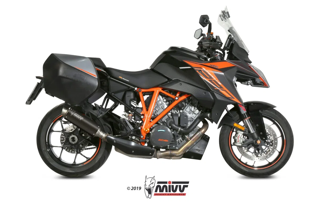 1290 SUPERDUKE GT uitlaat MIVV GP Pro 2016- staal zwart
