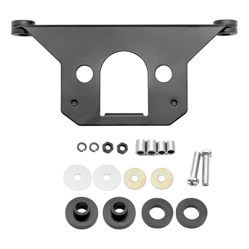 Rücklicht Montagehalterung Hardware Set für Yamaha Banshee 350 Warrior 350 Blaster 200 Breeze 125 2002–2006 Grizzly 125 2004–2013