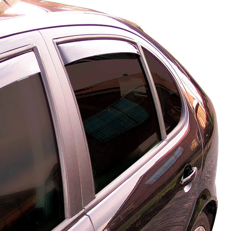 ClimAir Windabweiser Master Schwarz (Hinten) kompatibel mit Toyota Yaris IV Cross (MXP) 2020-
