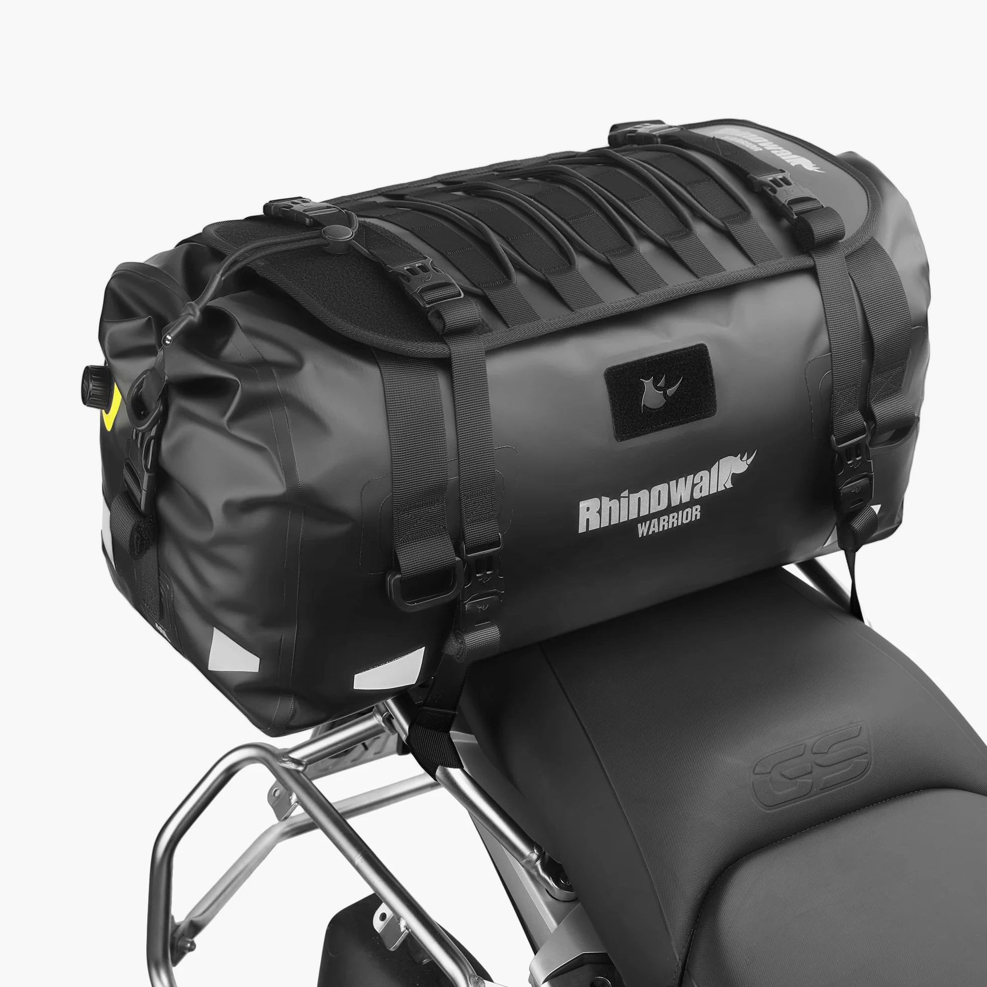 Motorrad Hecktasche Wasserdicht 20L/40L/65L, Rolltop Heck Sitz Dry Bag, Motorrad Reisetasche Duffel für Touring & täglichen Gebrauch (40L)