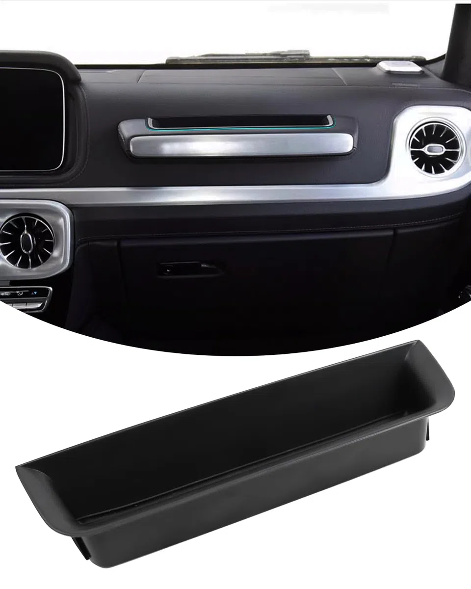 Beifahrer Ablagebox Griff Ablagebox Tablett Ablage Zubehör links Fahrer für Mercedes G Wagon W463A W464 G-Klasse G350D G400D G500 G550 G63 2019-2024