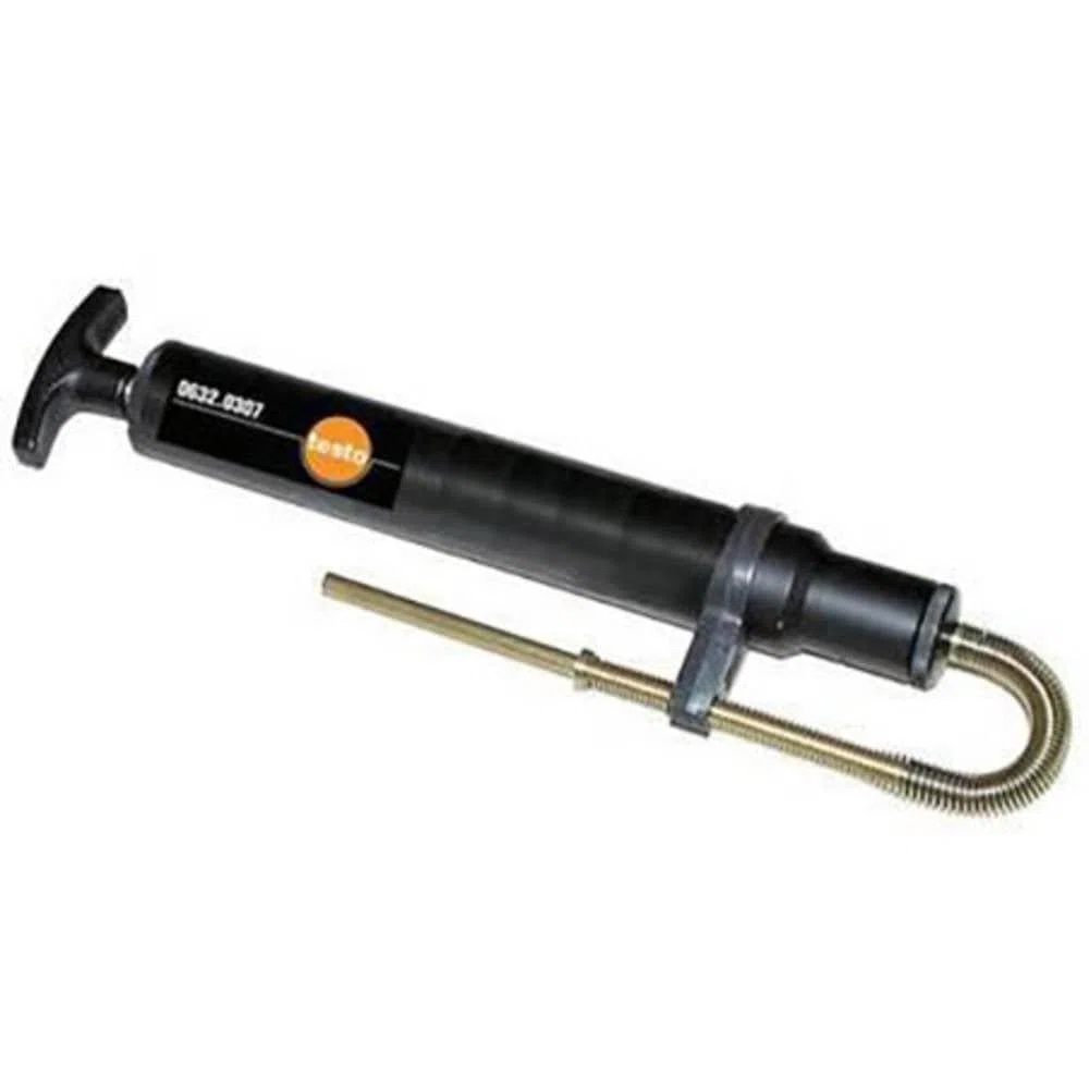 Testo AG 0554 0307 – Rauchpumpentester mit Öl und Filterpapier