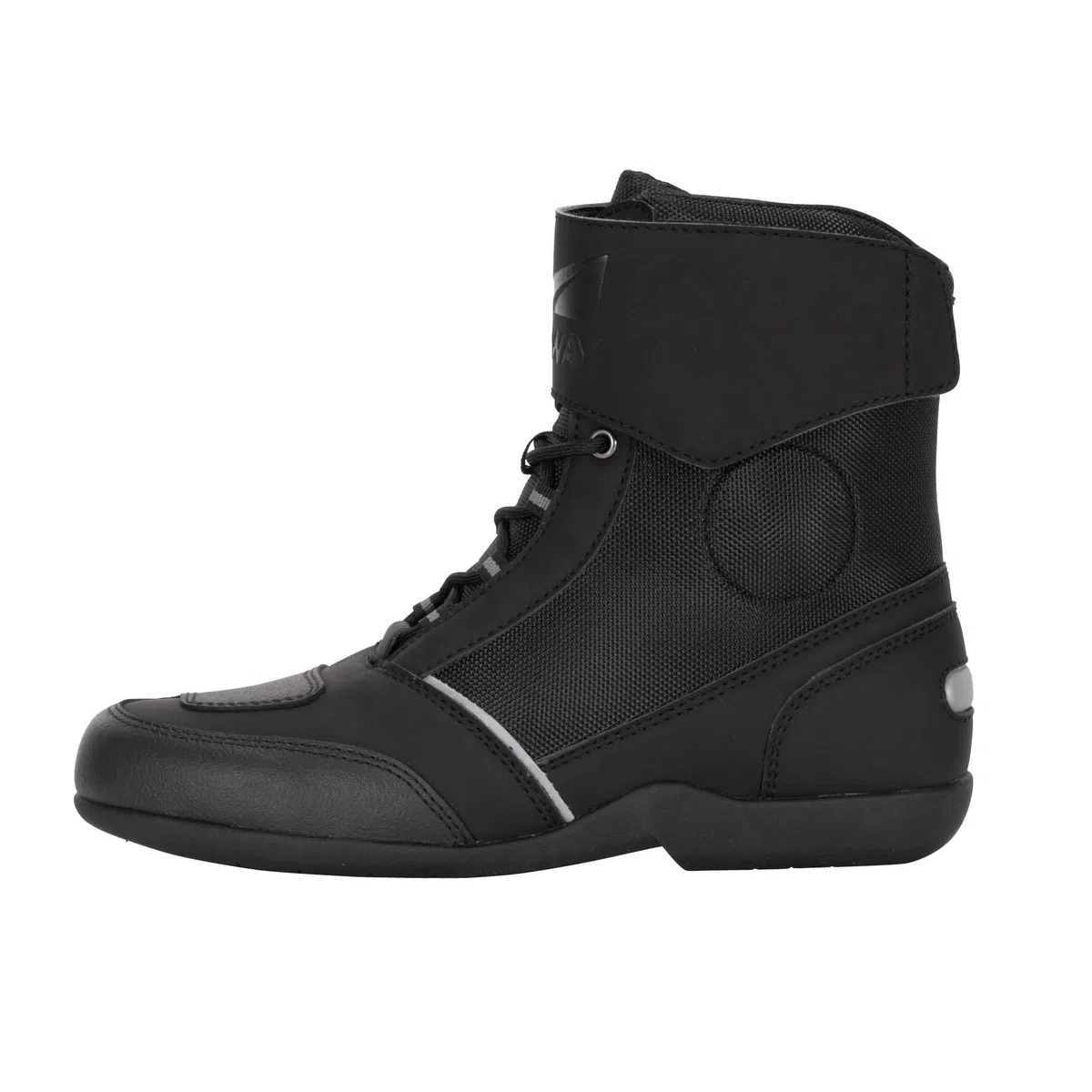 FAST WAY Touring 201 Motorradstiefel Herren, CE Zertifiziert, Schalthebelverstärkung, Knöchelschutz, Robuste Motorradschuhe, Schnürsenkel mit Klett-Abdeckung, Größe 37-47