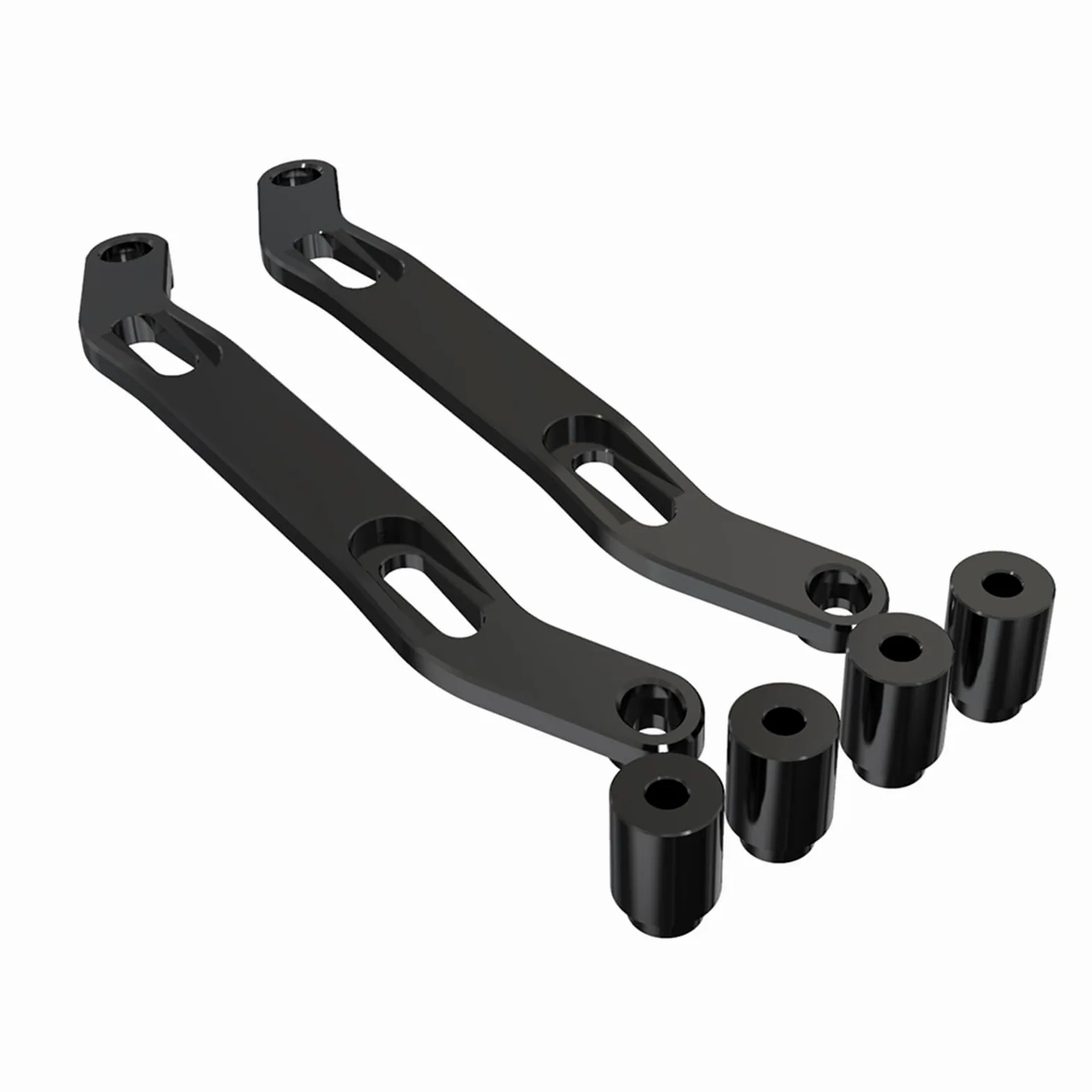 Beifahrergriffe CNC Aluminium Motorrad Motorrad Sozius Beifahrer Hinten Handläufe für TENERE 700 XTZ 700 TENERE 2019-2023 TENERE 700 WOLD RAID 2022-2023 T7 2019-2023(schwarz)