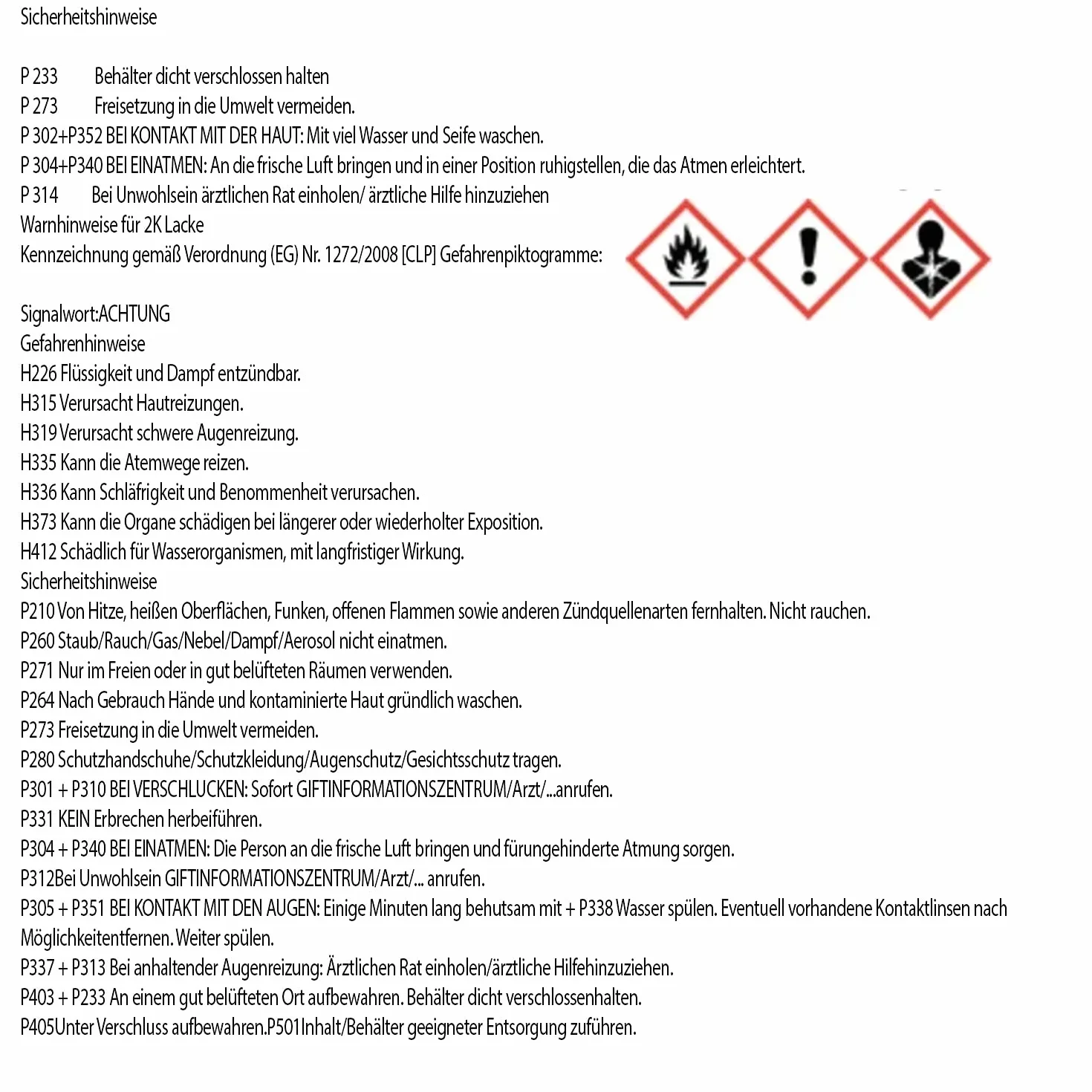 Hamburger Lack-Profi 2K Autolack GLÄNZEND Weiß RAL 9010 Decklack - Hochdeckend - Rostschützend - Kratz- und schlagfest (1 L)