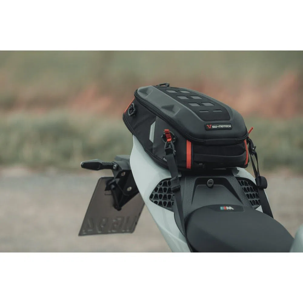 Sw-motech Saddle Bag Nylon Pro Roadpack 1680d 8-14 L 36 x 28 x 15 cm, Schwarz Grau