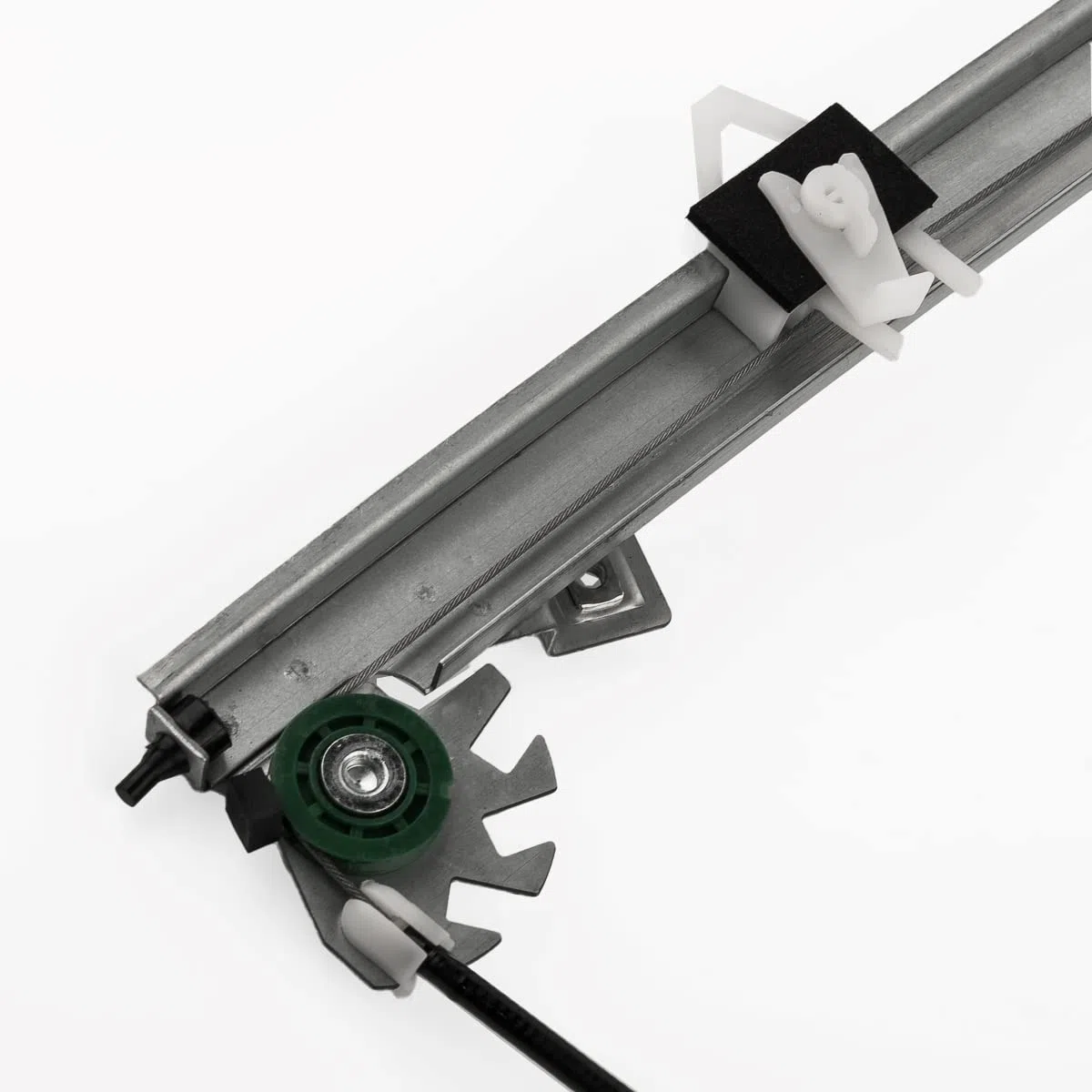 LST Elektrischer Fensterheber vorne rechts mit Motor kompatibel mit Fiat Panda 169 2003-2012