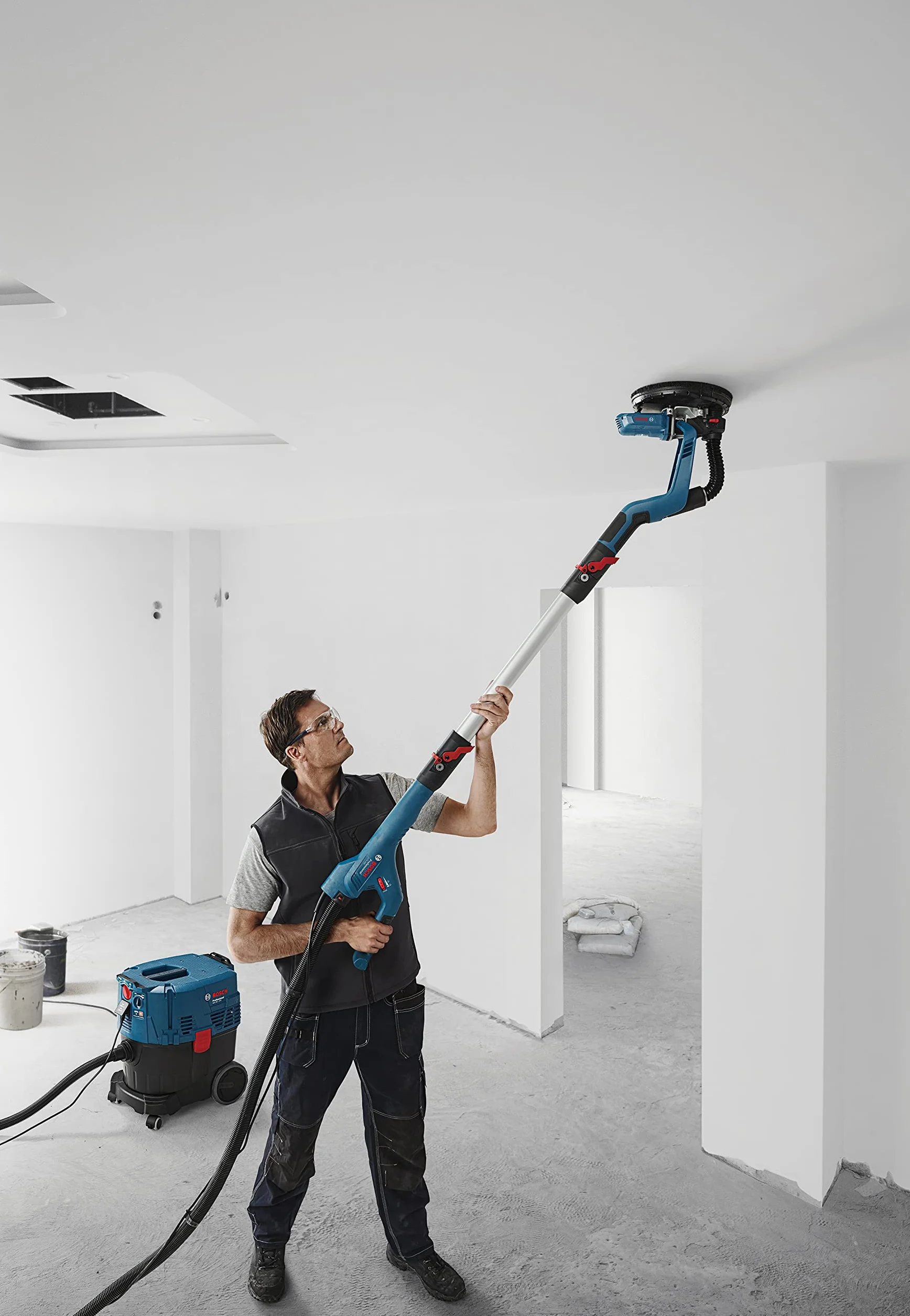 Bosch 1x Stützteller Medium Ø 215 mm Professional GTR 550, Zubehör Trockenbauschleifer